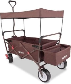 FUXTEC Bolderkar CT350 - Bruin -Buiten Kamperen Apparatuur 1024x1200