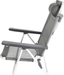 Bo-Camp Beach Chair - Monaco - Aluminium - Grijs -Buiten Kamperen Apparatuur 1031x1200 1