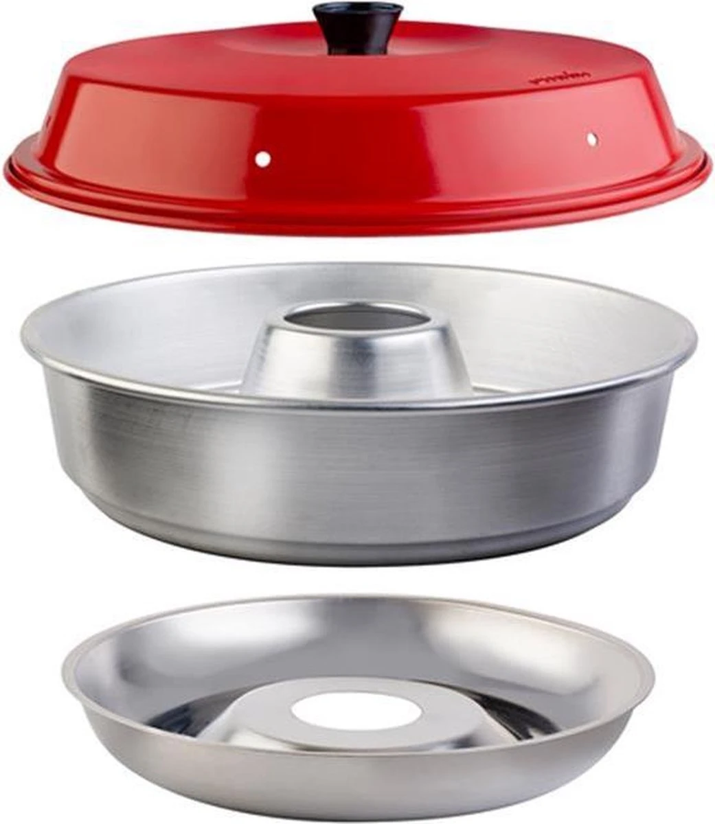 Omnia Camping Oven - Ovens/magnetrons - Rood 4 Omnia Camping Oven - Ovens/magnetrons - Rood - Afbeelding 2