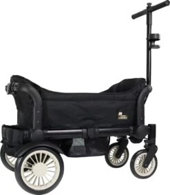 Deryan Luxe Sandy Bolderkar - Duo Buggy - Tandem Buggy - Opvouwbaar - Inklapbare Bolderwagen - Duo Kinderwagen - Zwart -Buiten Kamperen Apparatuur 1048x1200 1