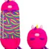 Mediashop Happy Nappers Kinderslaapzak - 2-in-1 Zachte Knuffel En Zomerslaapzak - Roze Eenhoorn Motief Voor Kinderen Van 3 Tot 6 Jaar -Buiten Kamperen Apparatuur 1083x1200 4