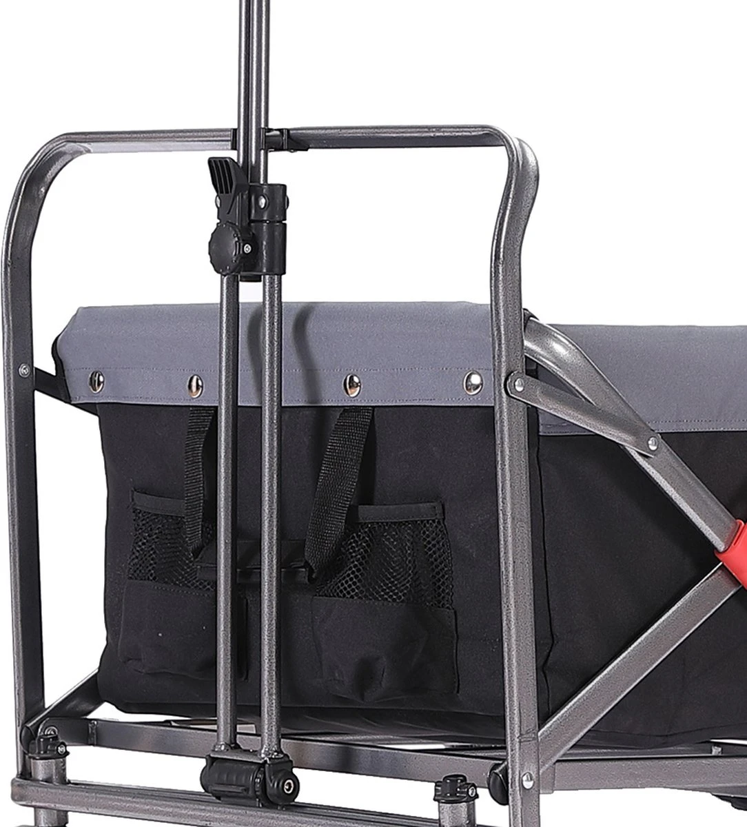 AREBOS Opvouwbare Steekwagen Met Telescopische Stang Draagvermogen 100 Kg 14 AREBOS Opvouwbare Steekwagen Met Telescopische Stang Draagvermogen 100 Kg - Afbeelding 12