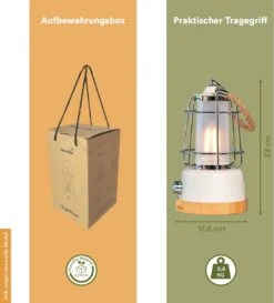 Skandika Kiruna LED-Lamp – Tentlampen – Campinglampen – Buiten Lantaarn – Buitenverlichting – Buiten Lamp - Retro Outdoor Camping Lamp Met Powerbank, Traploos Dimbaar, Draadloos, Oplaadbare Batterij, USB, Warm En Koud Wit, 75h Lichtduur – Groen -Buiten Kamperen Apparatuur 1084x1200 7