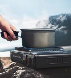 IBright Draagbare Camping Kooktoestel - Gasbrander - 1 Pits Gaspit - Elektrische Ontsteking - 2900 Watt - Met Koffer - Zwart -Buiten Kamperen Apparatuur 1086x1200 4