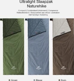 Naturehike® Slaapzak - Lichtgewicht - 205*85cm - Compact - Waterdicht - 3 Seizoenen Slaapzak Lente, Zomer & Herfst - Outdoor - Slaapzakken Volwassen & Kinderen 21 Naturehike® Slaapzak - Lichtgewicht - 205*85cm - Compact - Waterdicht - 3 Seizoenen Slaapzak Lente, Zomer & Herfst - Outdoor - Slaapzakken Volwassen & Kinderen -Buiten Kamperen Apparatuur 1093x1200 6