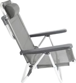 Bo-Camp Beach Chair - Monaco - Aluminium - Grijs -Buiten Kamperen Apparatuur 1096x1200 1