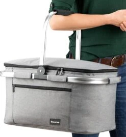 Bomoe Koeltas Picknickmand Opvouwbaar IceBreezer K47 - 47x27x26 Cm - 32 Liter- Perfect Voor Barbecues Of Boodschappen 17 Bomoe Koeltas Picknickmand Opvouwbaar IceBreezer K47 - 47x27x26 Cm - 32 Liter- Perfect Voor Barbecues Of Boodschappen -Buiten Kamperen Apparatuur 1101x1200 5