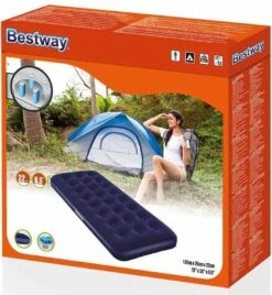 Pavillo 1-Persoons Luchtbed - 185 X 76 Cm - Dikte 22 Cm -Buiten Kamperen Apparatuur 1105x1200