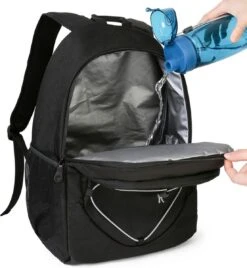 Koeltas Rugzak (25L) - Geschikt Voor 28 Blikjes - Lunchtas Voor Dames En Heren - Zwart -Buiten Kamperen Apparatuur 1106x1200 1