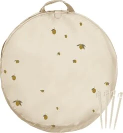 Konges Sløjd - Beach Tent Pop Up Shelter - Strandtent - Tent - Anti UV - Lemon -Buiten Kamperen Apparatuur 1116x1200