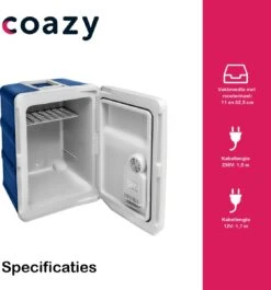 Koelbox Met Wielen Voor Auto & Camping Warm En Koud 40L - Frigobox Elektrisch 12v 230 Volt - MiniBar - Mini Koelkast | Verkoelt En Verwarmt | Eco-modus - Minibar - Mini Koelkast -Buiten Kamperen Apparatuur 1117x1200 2