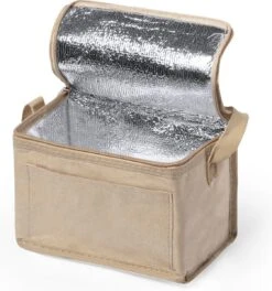 Merkloos Koeltas - Lunchtas - Koeltasje Lunch - Koelelementen - Isolatie - Volwassenen - Dames - Heren - Gerecycled - Papier - Aluminium -Buiten Kamperen Apparatuur 1123x1200