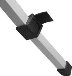 Campart Campingtafel XL TA-0806 - Opvouwbaar, Lichtgewicht En Met Verstelbare Poten - Kampeertafel Inklapbaar Inclusief Opbergtas - 140 X 80 X 70 Cm - Wit -Buiten Kamperen Apparatuur 1137x1200 1