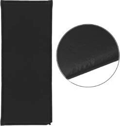 Springos Slaapmat | Zelfopblazend | 180 Cm | Inclusief Hoes | Zwart -Buiten Kamperen Apparatuur 1141x1200
