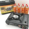 Camping Kooktoestel - Draagbaar Gasfornuis - Incl. 8x Gasflessen En Koffer 2 Camping Kooktoestel - Draagbaar Gasfornuis - Incl. 8x Gasflessen En Koffer -Buiten Kamperen Apparatuur 1144x1200 8