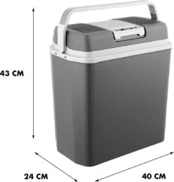 MOA - Thermo-elektrische Koelbox - Met Verwarmingsfunctie - 12V En 230V - 22 Liter - Grijs -ECW22 -Buiten Kamperen Apparatuur 1147x1200 3