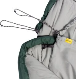 NOMAD® Triple-S Premium Plus Slaapzak (Links) | 220x80cm Groen | Lichtgewicht & Kwalitatief | Slaapzak | Incl Hoes -Buiten Kamperen Apparatuur 1154x1200 5