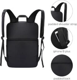 Koeltas Rugzak (28L) - Geschikt Voor 16 Blikjes - Lunchtas Voor Dames En Heren - Zwart -Buiten Kamperen Apparatuur 1159x1200 6