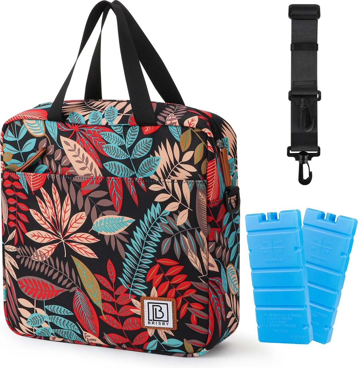 Brisby 4 Laags Geïsoleerde Koeltas - Lunchtas 7 Liter - Jungle 3 Brisby 4 Laags Geïsoleerde Koeltas - Lunchtas 7 Liter - Jungle