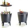 Keter Coolbar Partytafel – 49,5x49,5x57cm - Antraciet -Buiten Kamperen Apparatuur 1179x1200 1