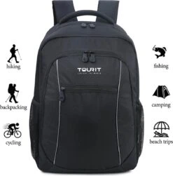 Koelrugtas - 23L - Wandelrugzak - Dagrugzak - Outdoor Rugzak - Dames & Heren - Zwart -Buiten Kamperen Apparatuur 1179x1200 3