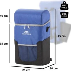 Dutch Mountains Koeltas Rugzak | Cooler Backpack 20 Liter | Picknicktas | Lunchtas | Koelrugzak | Strandtas | Blauw 13 Dutch Mountains Koeltas Rugzak | Cooler Backpack 20 Liter | Picknicktas | Lunchtas | Koelrugzak | Strandtas | Blauw -Buiten Kamperen Apparatuur 1184x1200 5