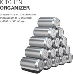 Kwmobile 1x Opvouwbare Houder Voor Flessen En Blikjes - Voor Koelkast En Voorraadkast - Siliconen Flessenhouder In Zwart - 31 X 9,5 X 1 Cm 14 Kwmobile 1x Opvouwbare Houder Voor Flessen En Blikjes - Voor Koelkast En Voorraadkast - Siliconen Flessenhouder In Zwart - 31 X 9,5 X 1 Cm -Buiten Kamperen Apparatuur 1184x1200 8