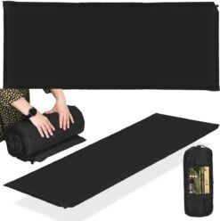Springos Slaapmat | Zelfopblazend | 180 Cm | Inclusief Hoes | Zwart -Buiten Kamperen Apparatuur 1193x1200 3