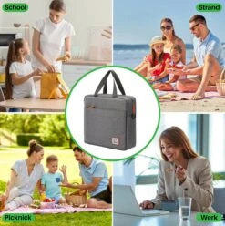 Brisby 4 Laags Geïsoleerde Koeltas - Lunchtas 7 Liter - Donkergrijs 13 Brisby 4 Laags Geïsoleerde Koeltas - Lunchtas 7 Liter - Donkergrijs -Buiten Kamperen Apparatuur 1197x1200 42