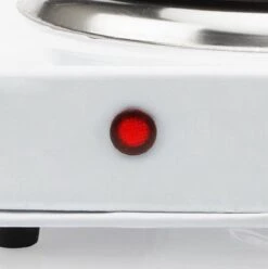 Kookplaat Basic Ø 16 Cm Elektrisch Wit Enkel Pits 1000W 5-standen 22 X 22 X 7 Cm -Buiten Kamperen Apparatuur 1197x1200 61