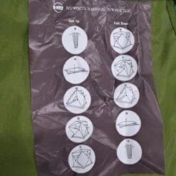 FisherPro WildLand Tent –comfortabele Vistent – Handige Strandtent – Compacte Festival Tent - Uitbreid Mogelijkheden Met Stormcover - Geschikt Voor 2 Personen -Buiten Kamperen Apparatuur 1198x1200 2