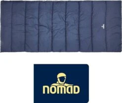 NOMAD® Brisbane Slaapzak | 205x80cm Blauw | Lichtgewicht & Kwalitatief | Dekenmodel Slaapzak | Incl Hoes -Buiten Kamperen Apparatuur 1200x1010 4
