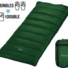 Beefree Slaapzak XL - Grote Katoenen 220 X 90cm - Aanritsbaar - Groen -Buiten Kamperen Apparatuur 1200x1013 3