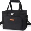 Lunchtas - Koeltas Voor Dames En Heren - Cool Bag - 4 Laags Geïsoleerde Koeltas - Kleine Cooler - Lunch Box - Lunchtas 15 Liter- Zwart -Buiten Kamperen Apparatuur 1200x1015 3