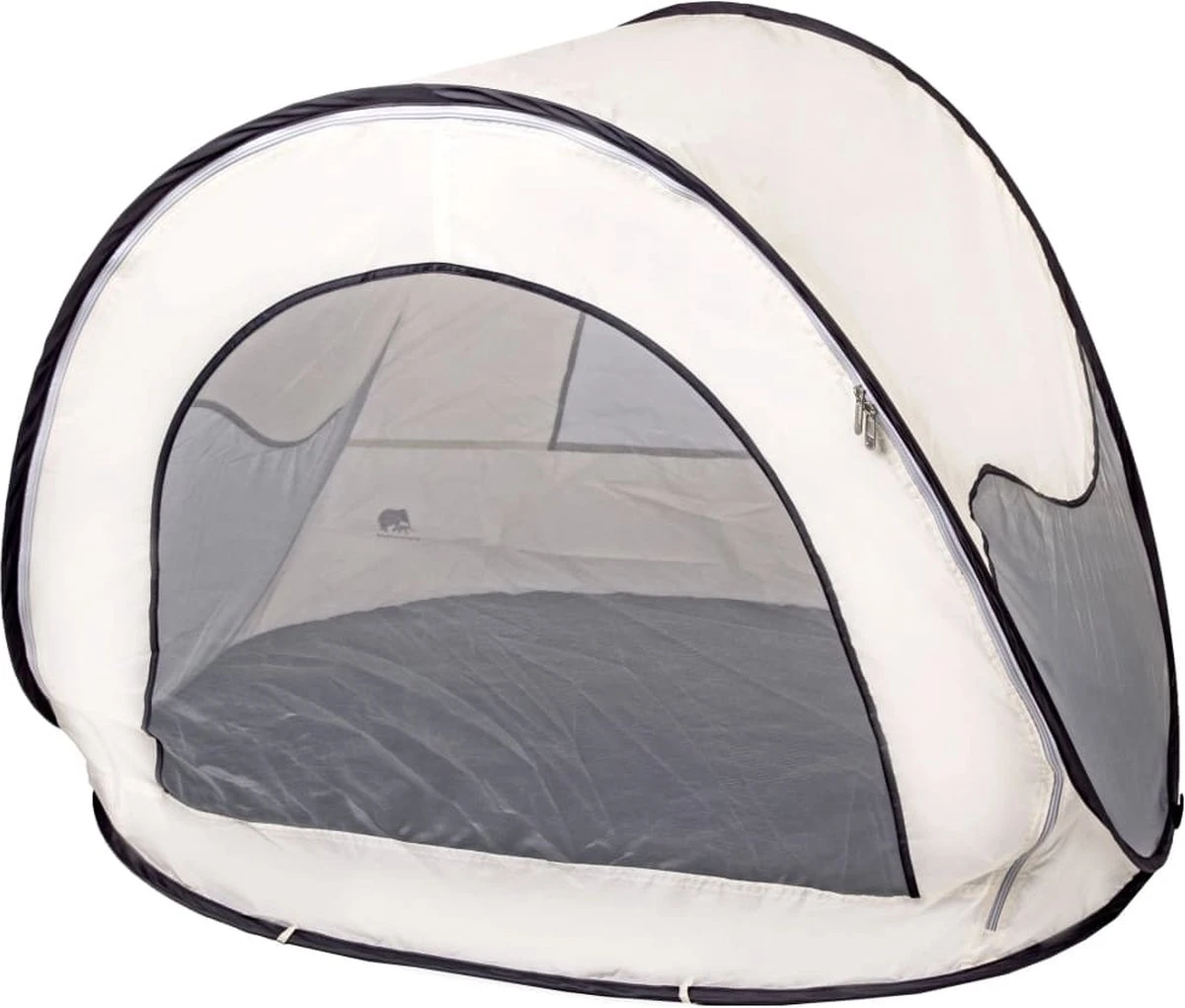 Deryan Luxe Pop Up Strandtent - Anti-UV 50+ - Cream 4 Deryan Luxe Pop Up Strandtent - Anti-UV 50+ - Cream - Afbeelding 2