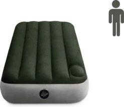 Intex Luchtbed - Downy - Formaat: Cot - B76 X L191 X H25 Cm - Ingebouwde Voetpomp- Met Reparatieset -Buiten Kamperen Apparatuur 1200x1028 1