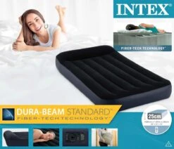 Intex Pillow Rest Classic Twin Luchtbed - 1-persoons - 99x191x25cm -Buiten Kamperen Apparatuur 1200x1028