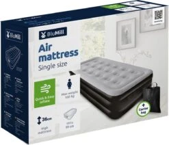 BluMill Eenpersoons Luchtbed - Met Ingebouwde Pomp - Luchtbed Zelfopblazend - Incl. Draagtas - 191x99x36 Cm 19 BluMill Eenpersoons Luchtbed - Met Ingebouwde Pomp - Luchtbed Zelfopblazend - Incl. Draagtas - 191x99x36 Cm -Buiten Kamperen Apparatuur 1200x1032 2