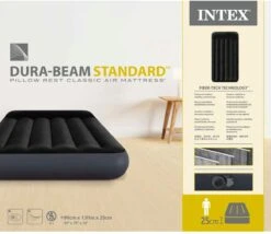 Intex Pillow Rest Classic Twin Luchtbed - 1-persoons - 99x191x25cm -Buiten Kamperen Apparatuur 1200x1042