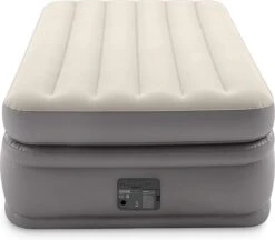 Intex Prime Comfort - Luchtbed - 1-Persoons - 99x191x51 Cm (BxLxH) - Grijs - Met Ingebouwde Motorpomp -Buiten Kamperen Apparatuur 1200x1050 1
