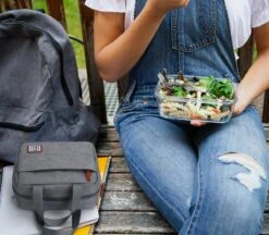 Brisby 4 Laags Geïsoleerde Koeltas - Lunchtas 4 Liter - Lichtgrijs -Buiten Kamperen Apparatuur 1200x1051 7