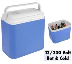Excellent Cool Solutions - Draagbare Koelbox - Met Verwarm Functie - Blauw/wit - 24 Liter - 12V & 230V -Buiten Kamperen Apparatuur 1200x1060 4