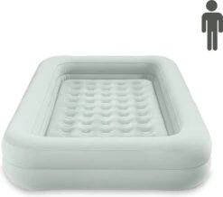 Intex Luchtbed - Kinder Reisbed - 1 Persoons - Slaapgedeelte: B71 X L132 X H10 - Met Reparatieset 12 Intex Luchtbed - Kinder Reisbed - 1 Persoons - Slaapgedeelte: B71 X L132 X H10 - Met Reparatieset -Buiten Kamperen Apparatuur 1200x1061