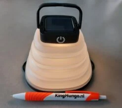 Solar Led Camping Lamp - Tent Verlichting Oplaadbaar - Solar Lantaarn Tafellamp Opvouwbare Campinglamp - King Mungo -Buiten Kamperen Apparatuur 1200x1062 4