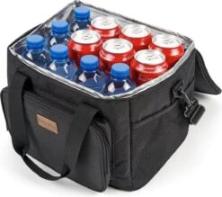 Packaway 4 Laags Geïsoleerde Koeltas - Lunchtas 15 Liter - Zwart -Buiten Kamperen Apparatuur 1200x1063 4