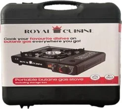 Campgas Draagbaar Gasfornuis - 1-Pits - 2200W 6 Campgas Draagbaar Gasfornuis - 1-Pits - 2200W -Buiten Kamperen Apparatuur 1200x1068 6