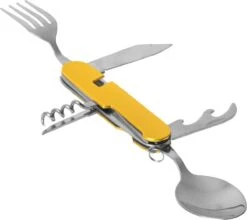 Merkloos Bestek - All -In-One Vork / Lepel / Mes / Flesopener/ Tirbuson - Blauw -Buiten Kamperen Apparatuur 1200x1068 8