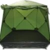 FisherPro WildLand Tent –comfortabele Vistent – Handige Strandtent – Compacte Festival Tent - Uitbreid Mogelijkheden Met Stormcover - Geschikt Voor 2 Personen -Buiten Kamperen Apparatuur 1200x1070