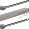 Navaris 2x Spork Met Extra Lange Handgreep - Set Van 2 - Campingbestek Van Titanium - Bestek Voor Onderweg - Lichtgewicht - Inclusief Bewaarzakje 1 Navaris 2x Spork Met Extra Lange Handgreep - Set Van 2 - Campingbestek Van Titanium - Bestek Voor Onderweg - Lichtgewicht - Inclusief Bewaarzakje -Buiten Kamperen Apparatuur 1200x1074 11
