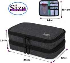 Merkloos Insuline Koeltas Etui Diabetes Tasje Met Ijspak Diabetes Clutch Zwart -Buiten Kamperen Apparatuur 1200x1074 6